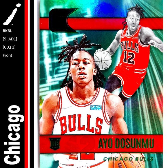 Panini Other - Chicago Bulls (Ayo Dosunmu) - BKBL [5_AD1] - Rookie Card (RC)